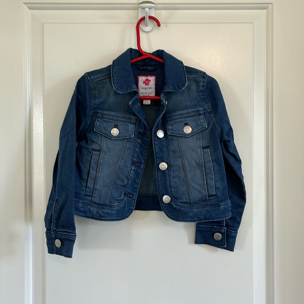 Gymboree jean jacket size xs 4